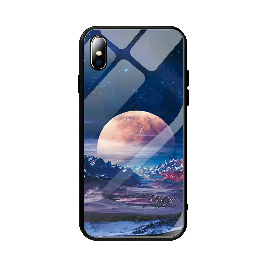 Black silicone phone case shown on a Samsung Galaxy S10 phone.