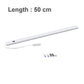 Aluminium profile LED strip bar light for cabinet and bookcase lighting in three sizes