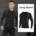 Black high-waisted compression fitness tights for women with moisture-wicking fabric, available in sizes M to 4XL