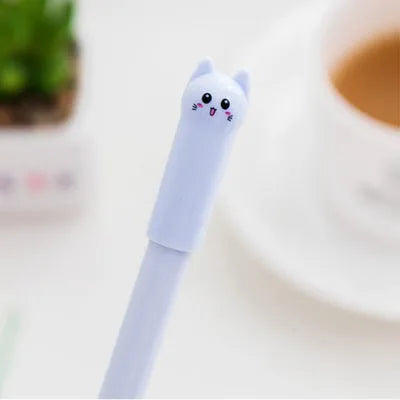 Pendulum cat gel pen with 0.5mm tip in multiple colour options for office writing