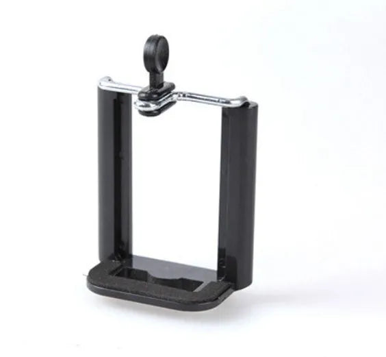 Mini flexible tripod with extendable legs and U-shaped smartphone clip for travel photography