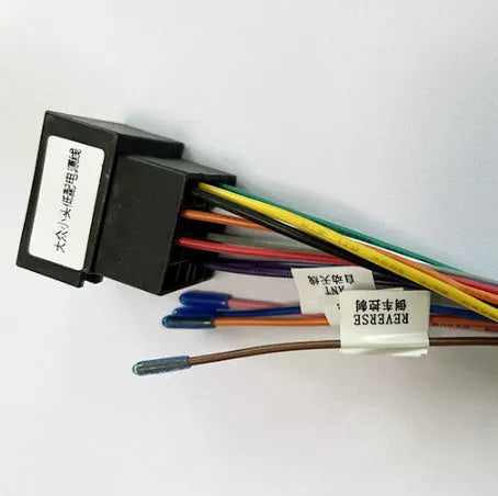 Volkswagen small head low power cord with 16-pin connector for vehicle wiring harness replacement