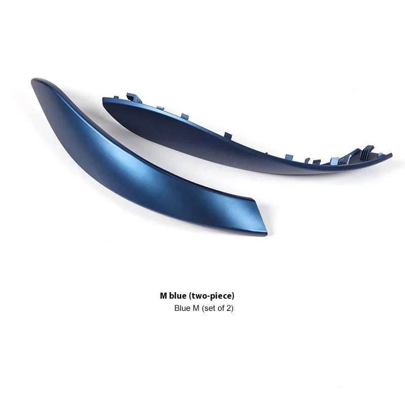 BMW F30 F35 3GT 4 Series door handle cover trim in carbon fibre pattern ABS plastic