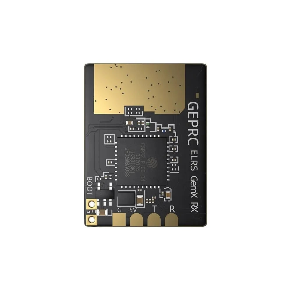 ELRS dual-band 915MHz and 2.4GHz Gemini receiver kit with T-shaped antennas and accessories for FPV drones