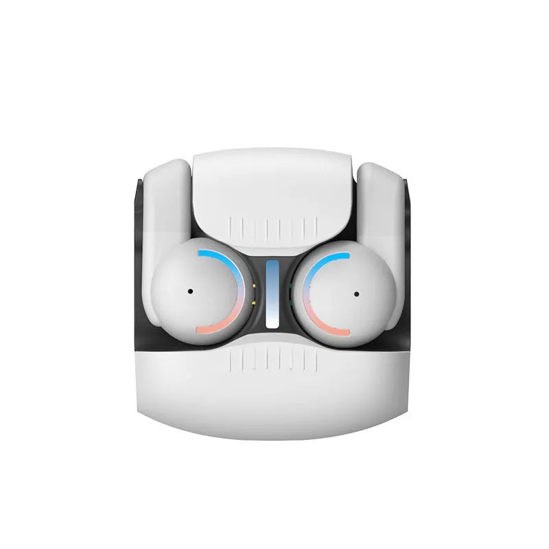 Long endurance gaming casual headset in B5 white with USB charging cable