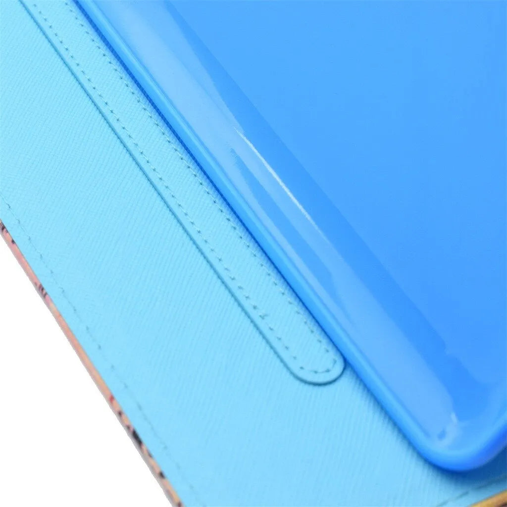 Painted leather case for iPad 10.2 in animal print design, available in multiple colours – PU material back cover