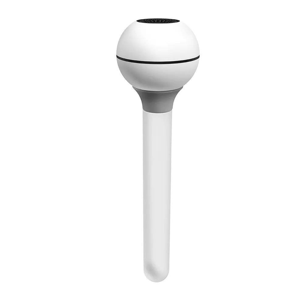 Columnar magic wand humidifier in pink or white with USB cable and 1 litre water tank