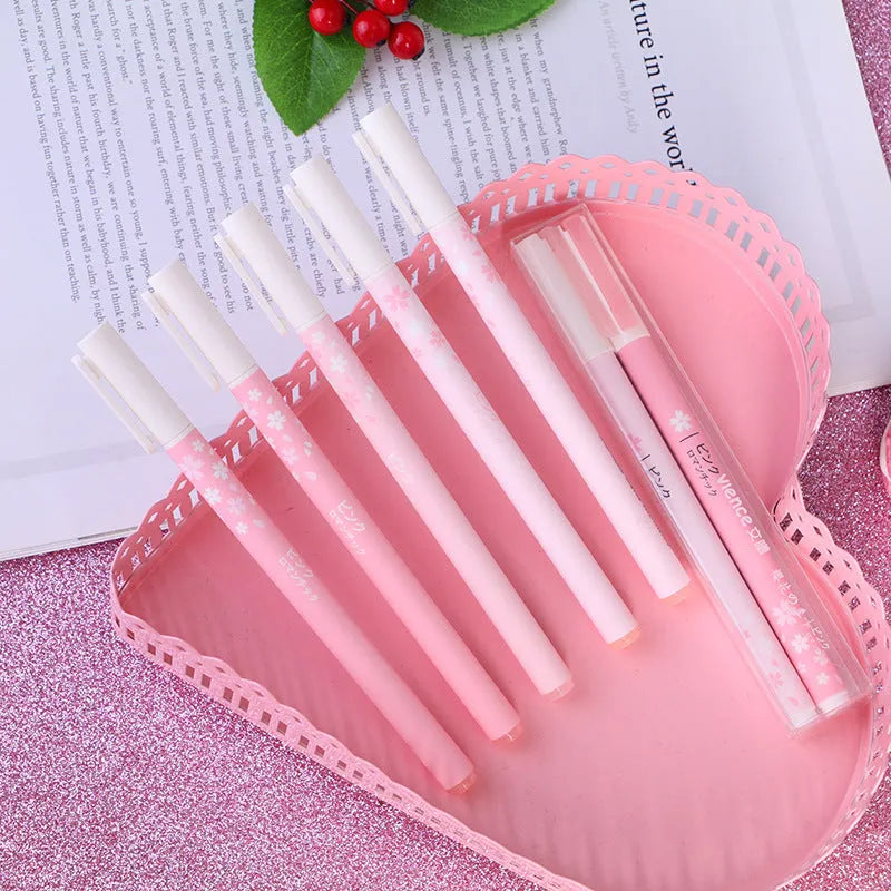 Sakura gel pen set with 0.35mm and 0.5mm needle tip options