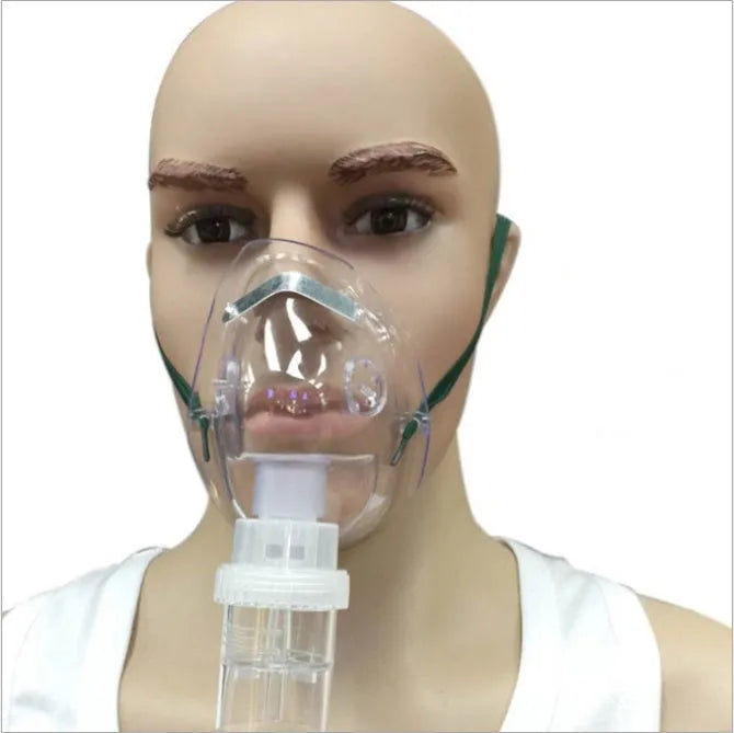 Soft rubber mask fit aid designed to be worn under a face covering.
