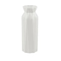 Drop-resistant melamine vase in green, grey, pink or white colour with 7.2 cm base diameter