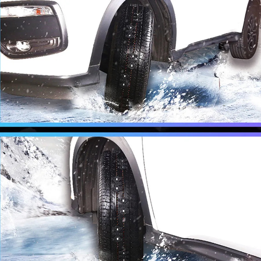 Magic Chain Black Snow Chain set of four emergency snow chains for car tyres 165-285mm