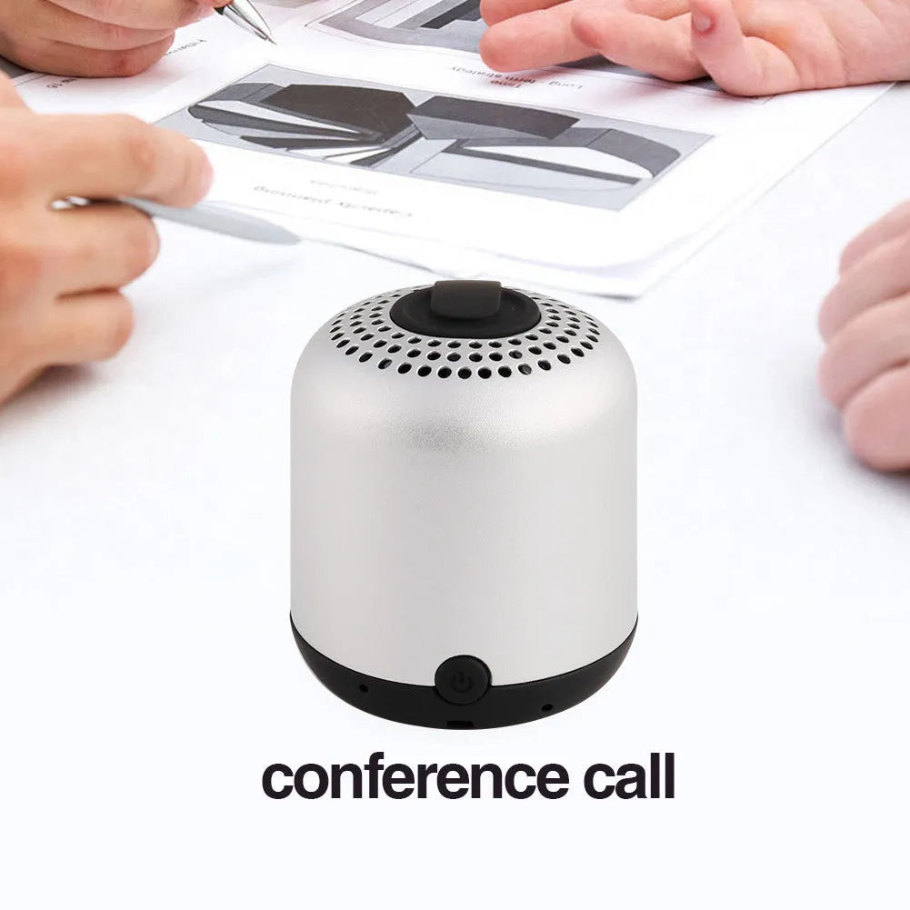 Hieha XQ11 small cylinder-shaped metal Bluetooth speaker in multiple colours