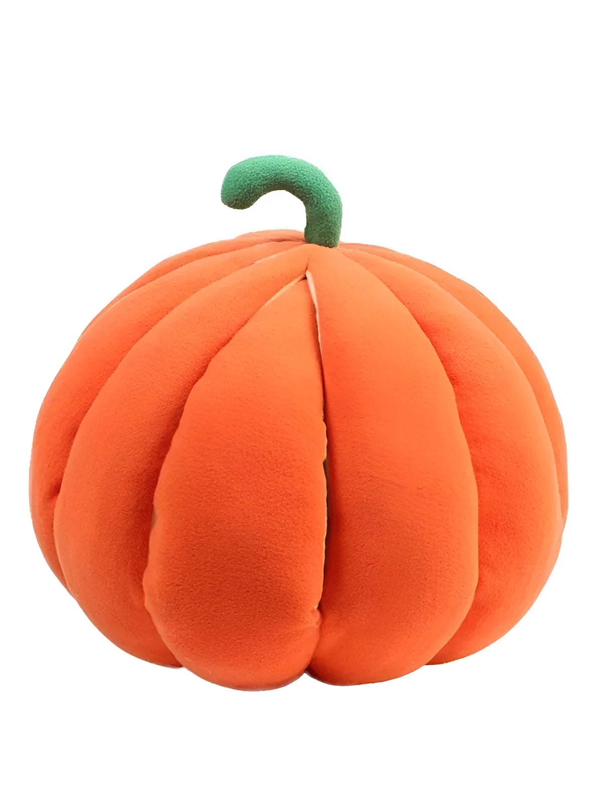 Semi-enclosed pet pumpkin nest in orange PP cotton coralline fabric for cats and small dogs