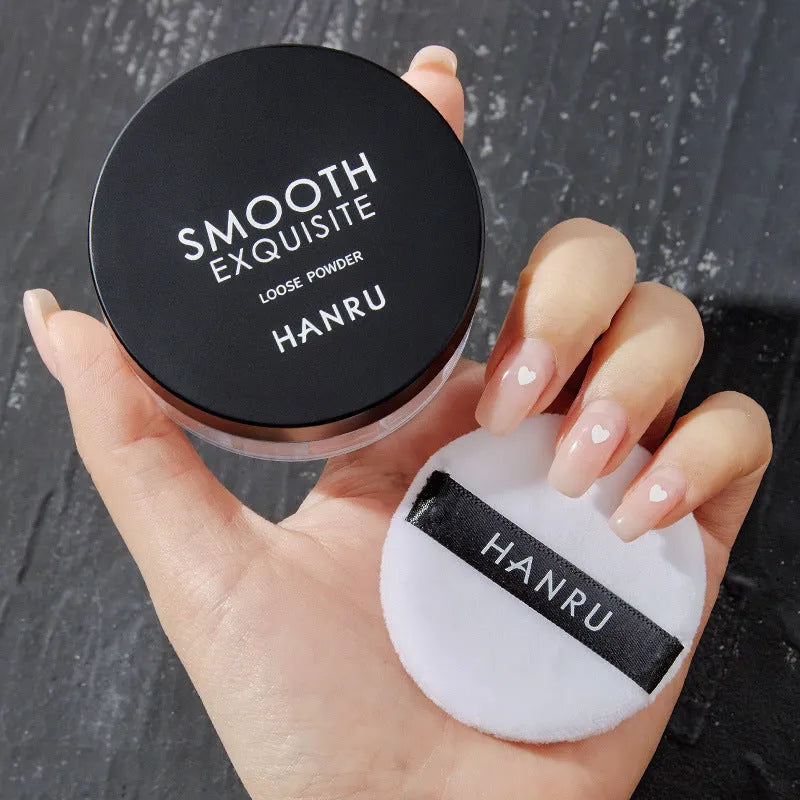4-piece makeup set with liquid foundation, isolating milk, loose powder, and beauty egg sponge in ivory and green isolation colour option