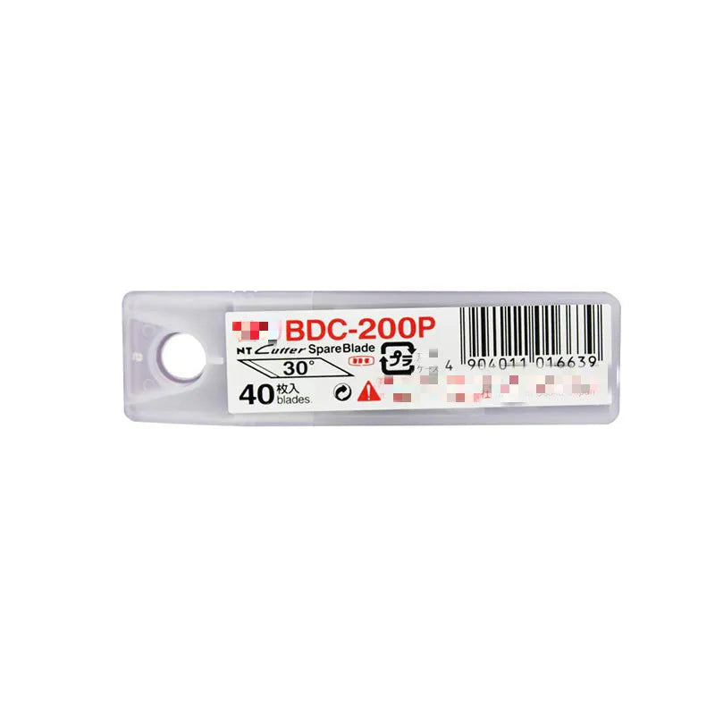 NT Cutter replacement blades pack, 40 pieces, for iC-1500P and D-series precision cutters.