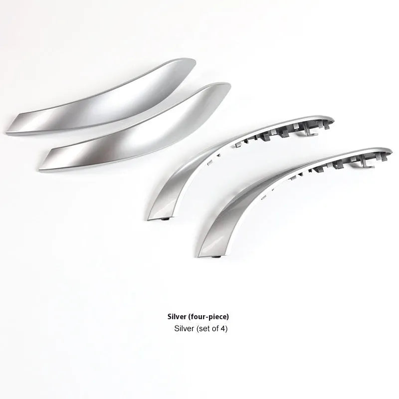 BMW F30 F35 3GT 4 Series door handle cover trim in carbon fibre pattern ABS plastic