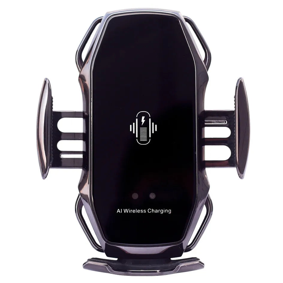 Navigation mobile phone holder with USB charging port in black, blue, gold, and red colour options