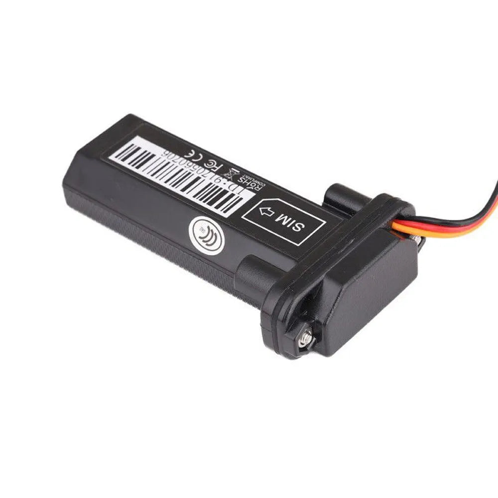GPS Vehicle Tracker in Black with dimensions 90x52x20 mm, LED indicators and 3-proof design