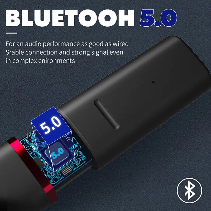 Black and white VV1 true wireless Bluetooth earphones with a compact charging case.
