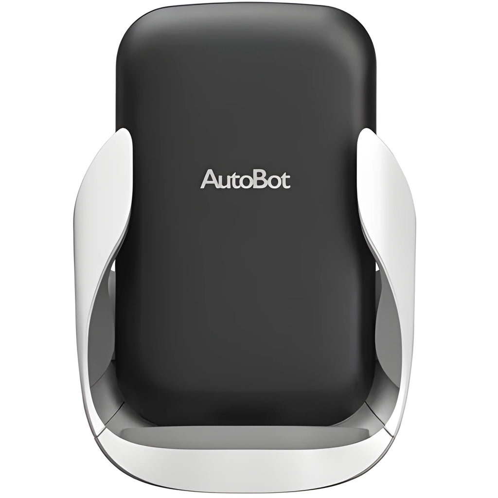 Black car wireless charger phone holder with air outlet clip and Micro USB port closed position