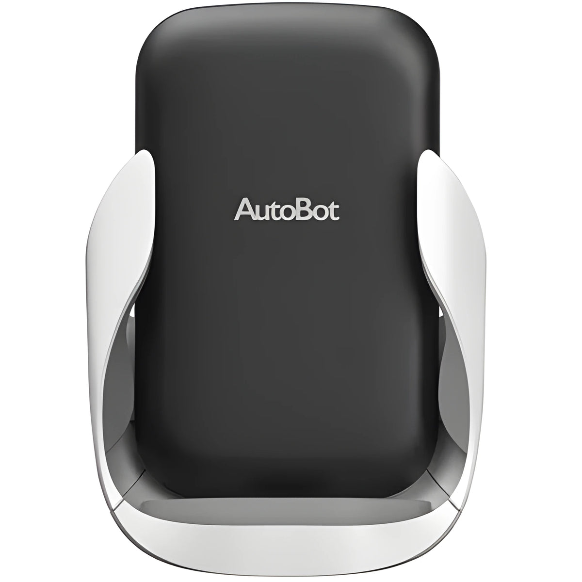 Black car wireless charger phone holder with air outlet clip and Micro USB port closed position