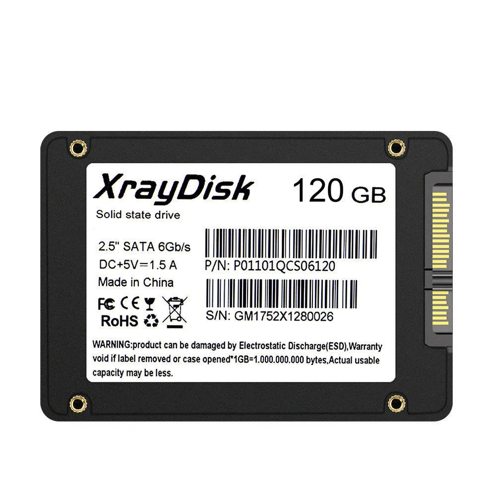 2.5 inch SATA3 internal solid state drive for desktop and notebook computers