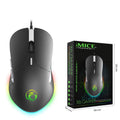 LED Gaming Mouse 6400 DPI wired ergonomic with 7 buttons and scroll wheel