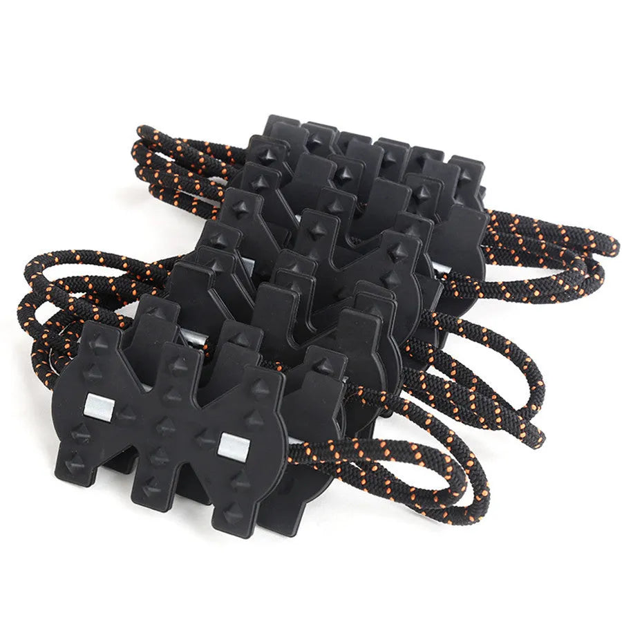 Magic Chain Black Snow Chain set of four emergency snow chains for car tyres 165-285mm