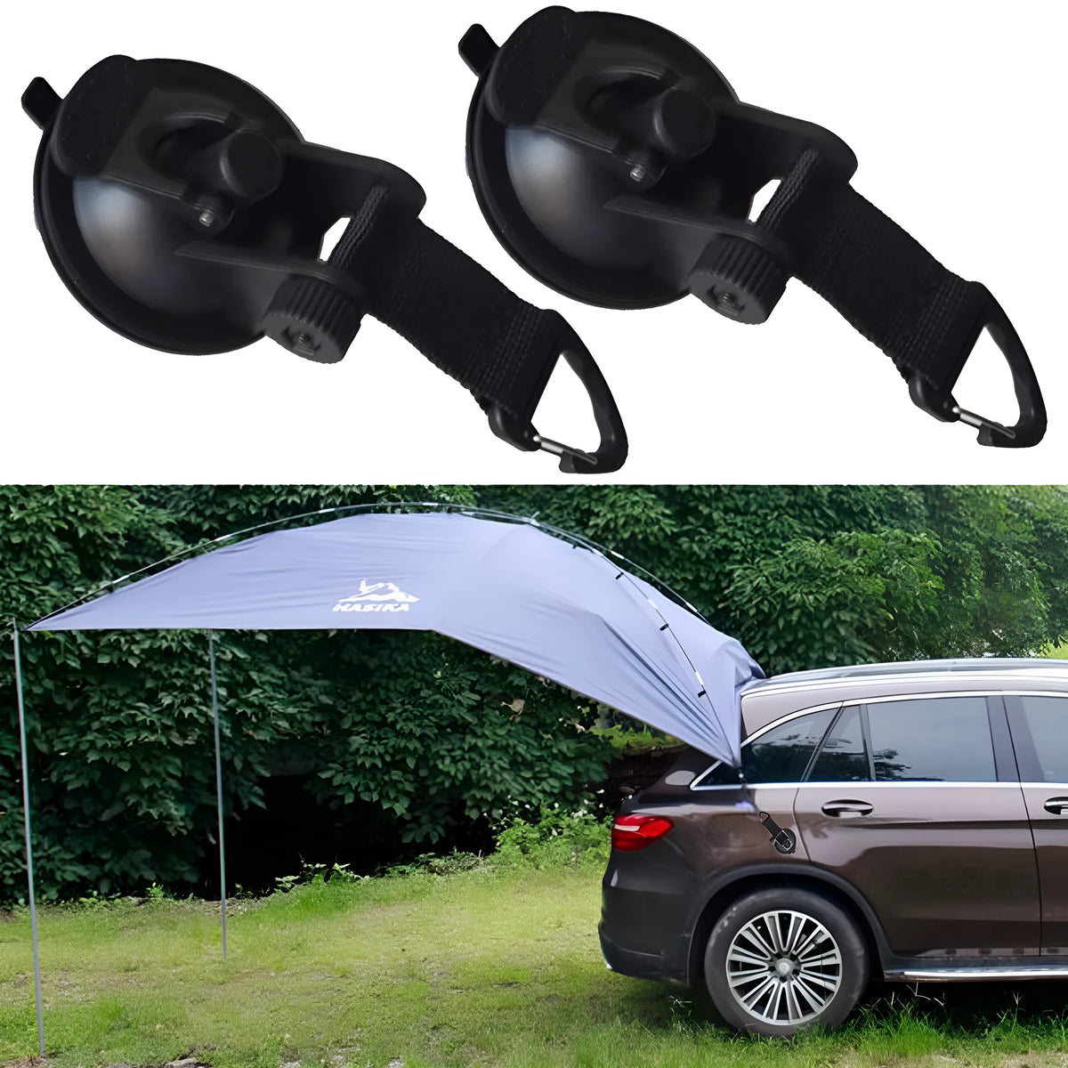 Car Suction Cup Non-Slip Mat for Dashboard Phone Holder Water Washable Reusable Black 2PCS High Temperature Resistant Stick Mobile Phone 90 Degree Vertical or 180 Degree Rotation Without Falling
