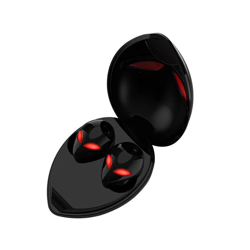 Creative Outer T8 Starman alien design Bluetooth headset with wireless charging case