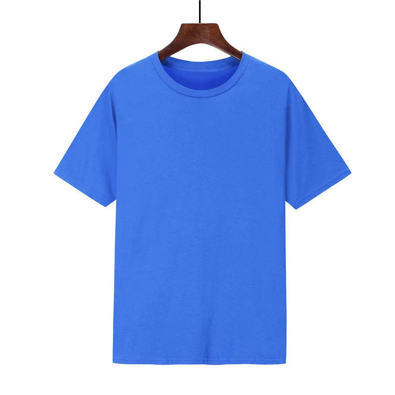Men's cotton T-shirt in loose fit with short sleeves available in multiple colours