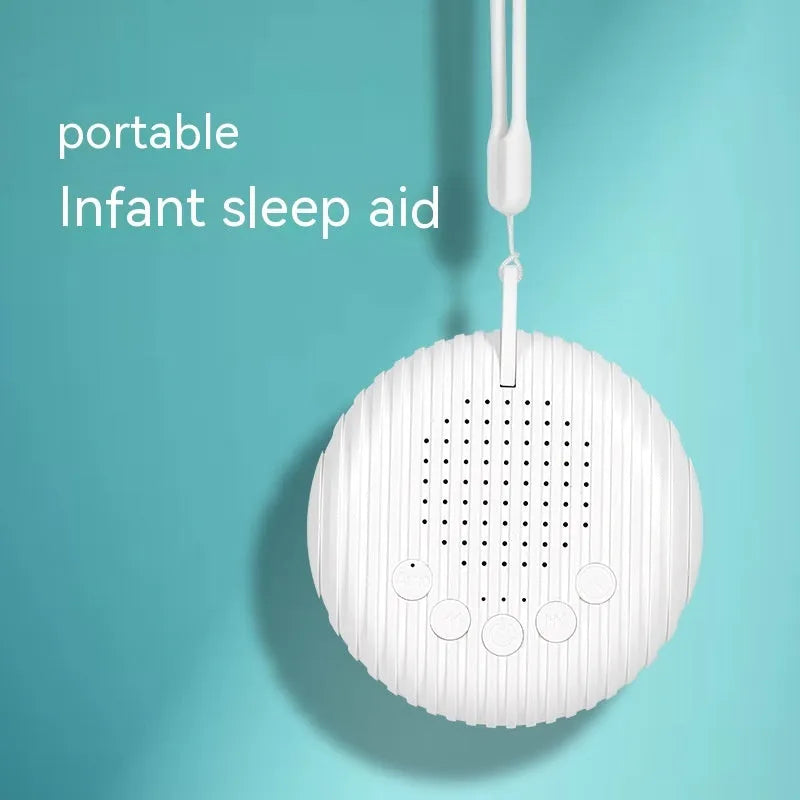 White Q3 electronic sleep treatment instrument with music and light for baby soothing