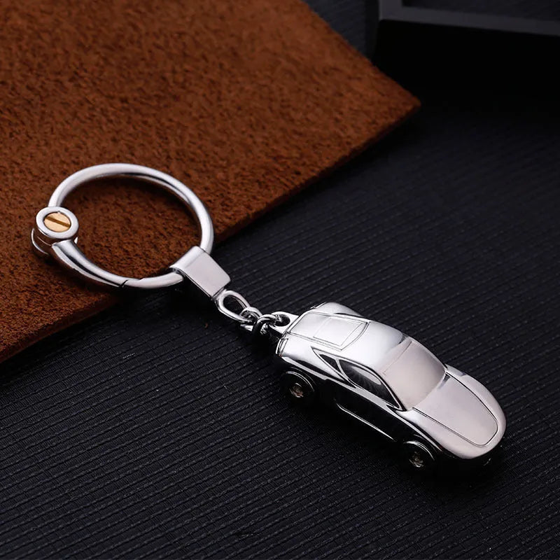 Heart-shaped zinc alloy keychain pendant in multiple colour finishes with metal loop attachment
