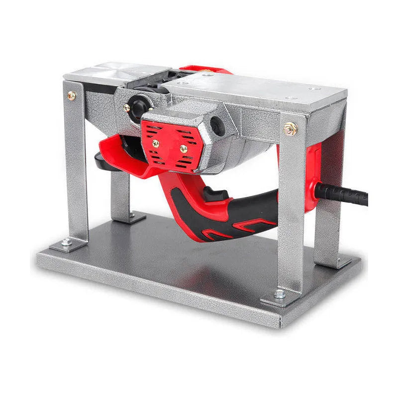 Black iron portable electric planer flip chip bracket 285mm for inverted woodworking mount