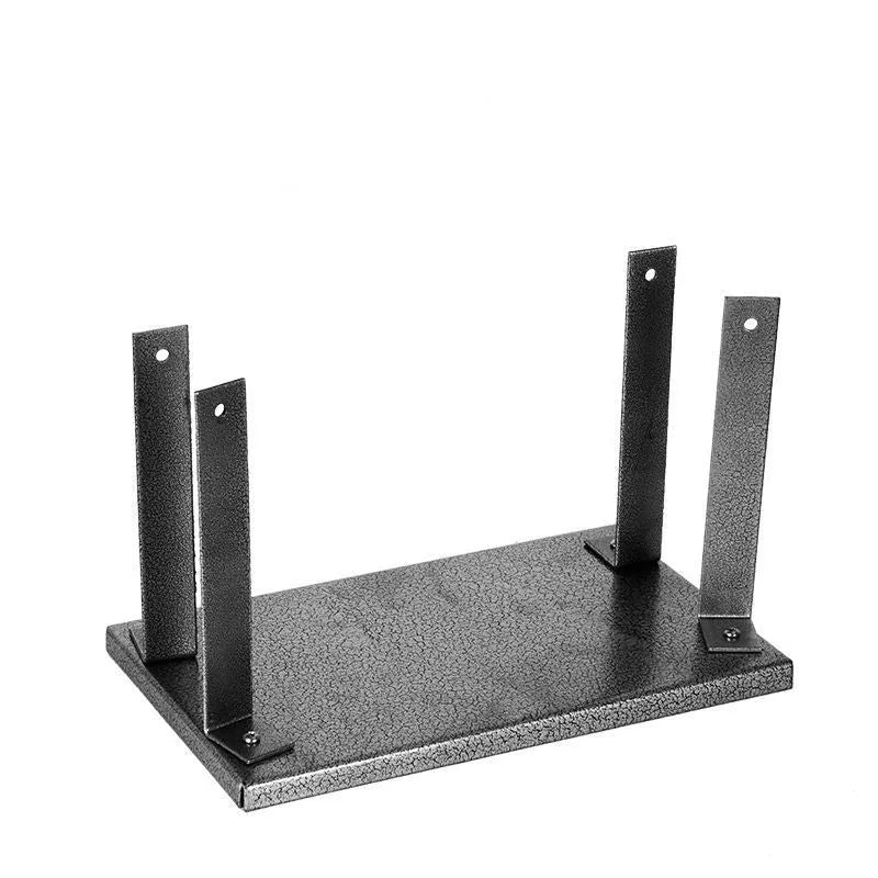 Black iron portable electric planer flip chip bracket 285mm for inverted woodworking mount