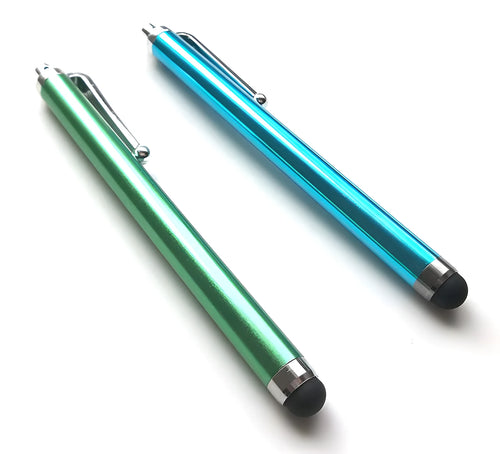 Universal capacitive touch pen stylus for smartphones and tablets in multiple colour options