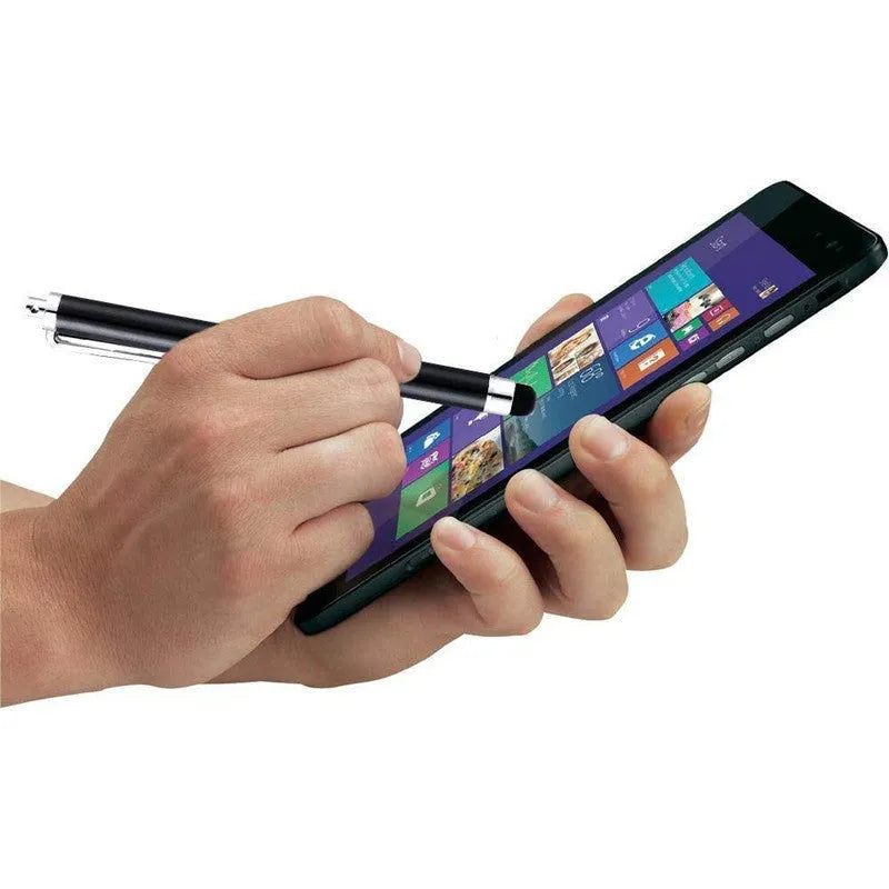 Universal capacitive touch pen stylus for smartphones and tablets in multiple colour options