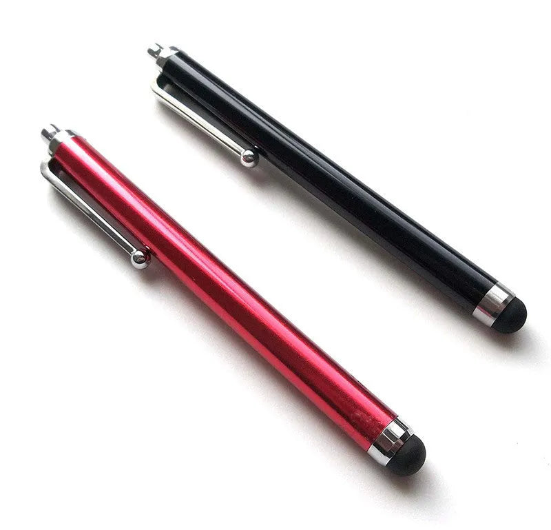 Universal capacitive touch pen stylus for smartphones and tablets in multiple colour options