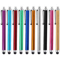 Universal capacitive touch pen stylus for smartphones and tablets in multiple colour options