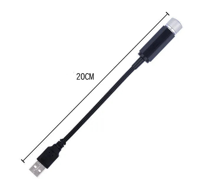 USB car roof LED star light with purple starry sky effect for GM vehicle models