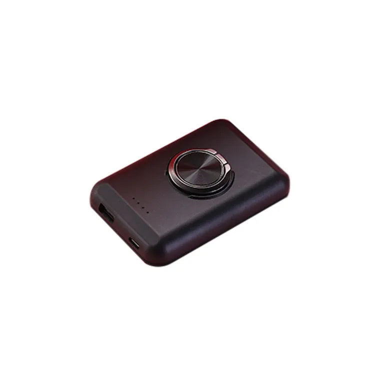 Ultra-thin magnetic clip power bank with 5000mAh capacity for Apple devices