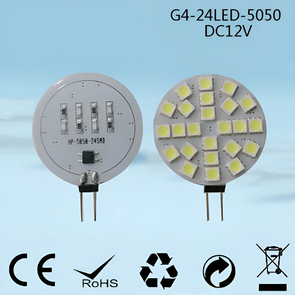 5050 DC12V LED cabinet lamp with PC board body, 180 degree beam angle, white and warm white light options for indoor display