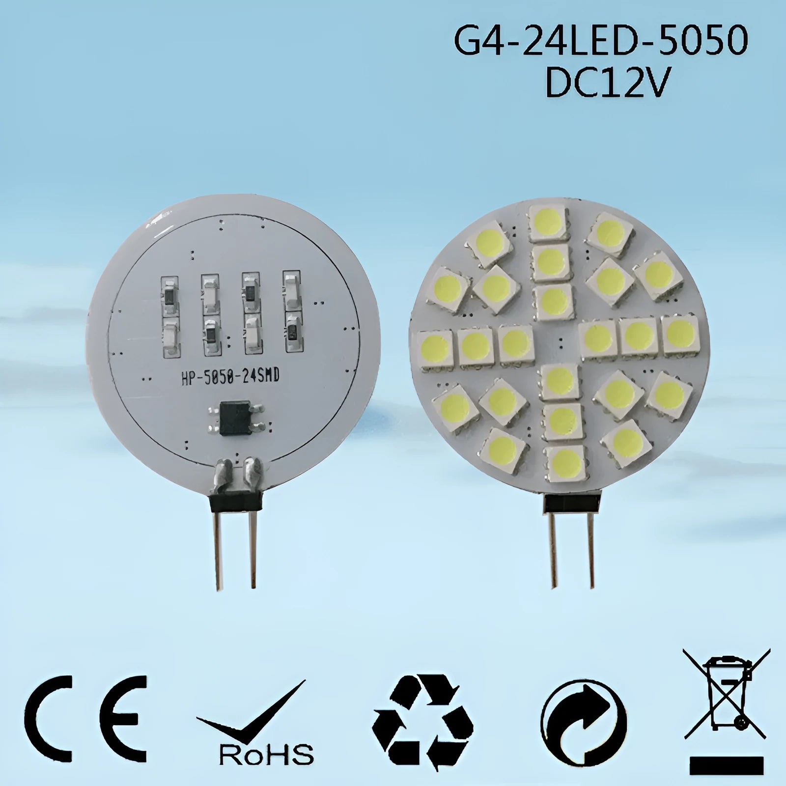 5050 DC12V LED cabinet lamp with PC board body, 180 degree beam angle, white and warm white light options for indoor display