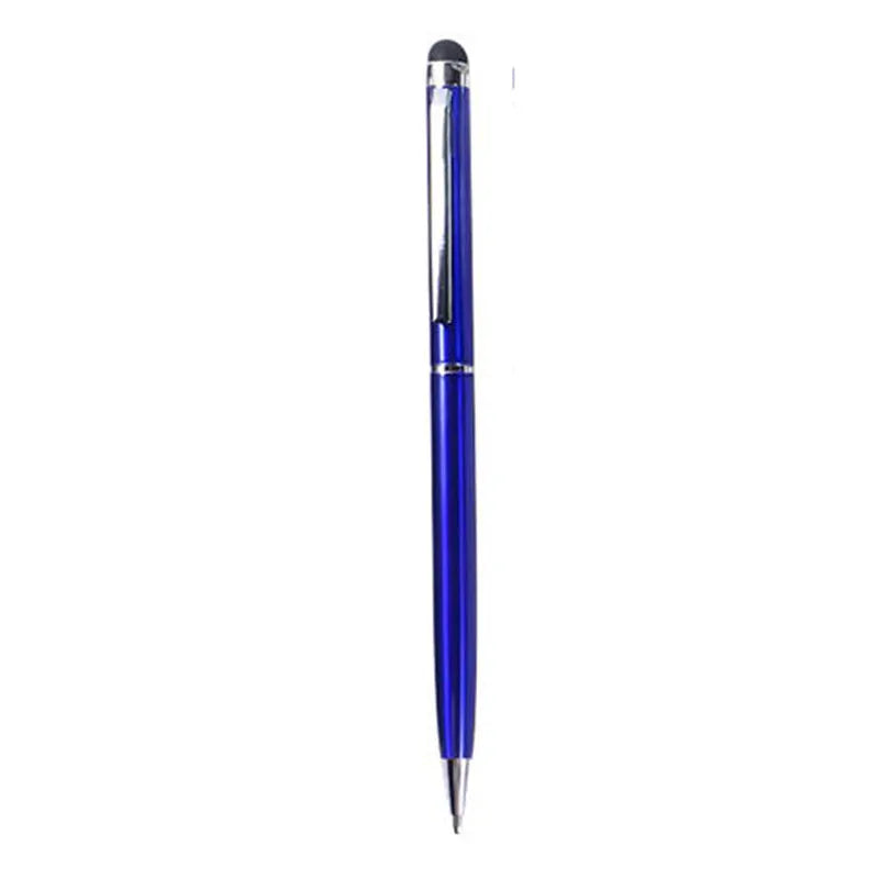 Rotating aluminium capacitive stylus pen with 0.5mm fine tip shown in multiple colour options.
