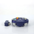 NGC 2.4G wireless game handle for Wii and Nintendo GameCube consoles in six colour options.