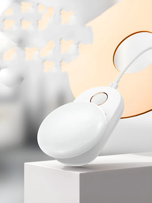 White Baseus Sunshine Series rechargeable sensor night light on a surface.