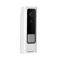White intelligent 1080P network wireless video intercom camera for wall-mounted home security with PIR motion and night vision