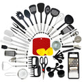 44-piece nylon kitchen utensil set with spatulas and spoons in light luxury style SET1 colour