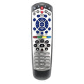 Black DISH Network remote control replacement flat design with code 20.1 compatibility