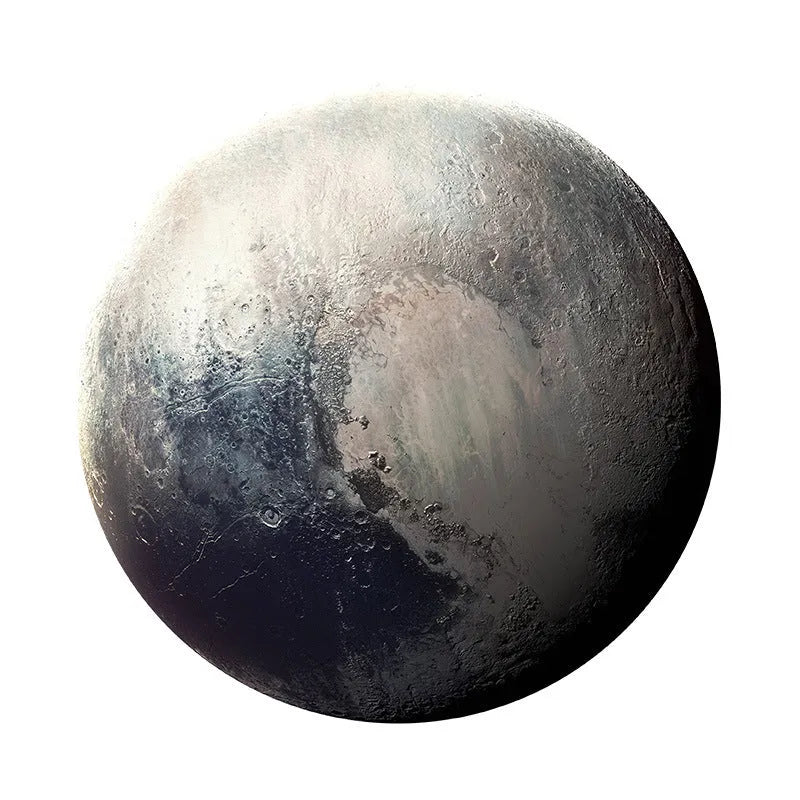 Square planet pattern mouse pad cushion made from natural rubber and silk cloth, 220mm by 220mm.